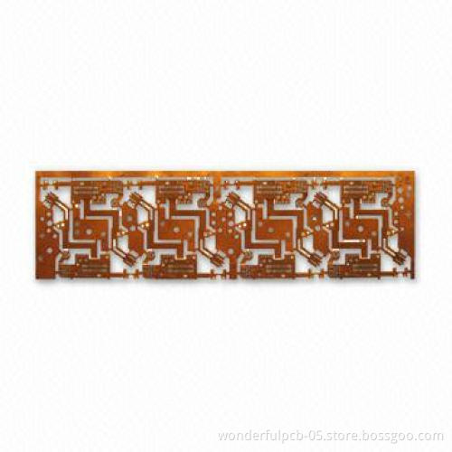 FPC, Board Finished Thickness of 0.21 to 7.0mm, Gold Plating